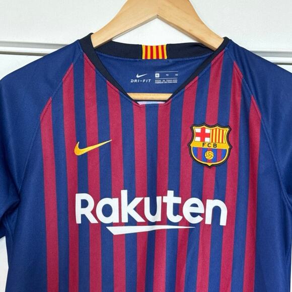 FC Barcelona Nike Boys Soccer Jersey Football Shirt Size XL(14-16) - Picture 3 of 8